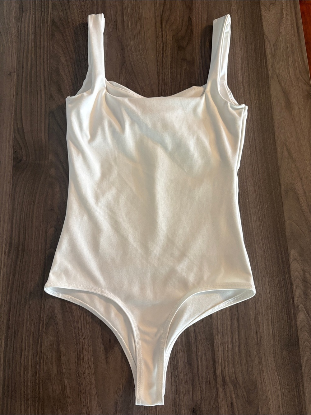 Gaze | White Bodysuit | Snap Closure | - Picture 11 of 15